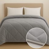 Cloudtouch Ultra Soft %100 Silikon Welsoft Yorgan - 195 x 215 cm - Gri