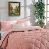 Cloudtouch Ultra Soft %100 Silikon Welsoft Yorgan - 195 x 215 cm - Pembe