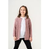 Cloudy Kids Kız Çocuk Yazlık Ajurlu Hırka