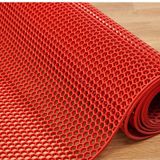 CLOURMAT KIRMIZI KAYDIRMAZ PETEK PASPAS (KIRMIZI) 120cmx100cm