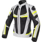 Clover Rainjet-2 Wp Korumalı Motosiklet Montu Gri Sarı - Gri - Sarı