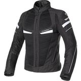 Clover RainJet -2 WP Korumalı Siyah/Beyaz Motosiklet Montu