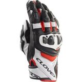 Clover RSC-4 Korumalı Motosiklet Eldiveni Siyah Beyaz Kırmızı