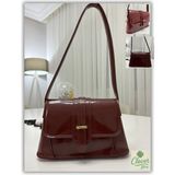 Clover Store Mini Şık Omuz Çantası - Bordo