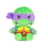 Club Mocchi-Mocchi- Teenage Mutant Ninja Turtles Peluş - TMNT Donatello Plushie - Ninja Kaplumbağa Doldurulmuş Hayvan Oyuncakları ve Oda Dekoru - Peluş Koleksiyon TMNT Figürleri - 15,24 cm