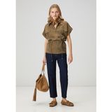 club mom fit ındigo jean pantolon - İndigo - 25
