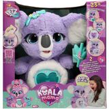 Club Petz Sunman Interaktif Peluş Koala Mama Beyaz-Mor Renkli Kız Çocuklar İçin Eğlenceli Oyuncak