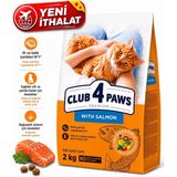Club4Paws Club 4 Paws Premıum Somonlu Yetişkin Kedi Kuru Maması 2 kg