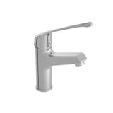Clunia 3990400 lavabo için musluk bataryası, saplı, 20 x 16,5 x 5 cm, metal kaplama