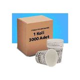 Clup vending 7 oz karton bardak sızdırma yapmaz sıcak ile temasta bükülmez - 3000 Adet - 0 - 200 ml