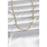 Cm 14K Gold Renk Çizgi Lazer Model 60 Cm Kadın Kolye - Ebj260207w39448