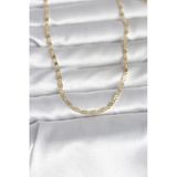 Cm 14K Gold Renk Çizgi Lazer Model 60 Cm Kadın Kolye (Vice/1395)