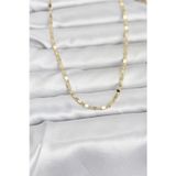 Cm 14K Gold Renk Ezme Zincir 60 Cm Kadın Kolye - Ebj260207w39430