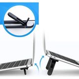CM 2 Kademeli Katlanabilir ve Yapışkanlı Laptop Standı Siyah