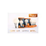 cm 9W 4000K Gün Işığı LED Ampul 5’li Paket E27 Duy Tasarruflu Uzun Ömürlü