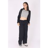 cm buseyiz 3'Lü Kapüşonlu Crop Ceket&Crop T-shirt&Boru Paçalı Alt-Kız Çocuk Eşofman Takımı