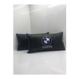 cm solar Bmw Uyumlu Deri Ortopedik Araç Oto Boyun Yastığı Bmw Boyun Yastık 2 Adet Oto Tuning