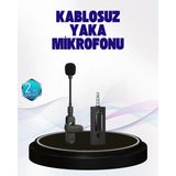 Cm Store 360 Derece Ses Algılamalı Type C Şarjlı Yaka Mikrofonu - Belirtilmemiş