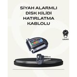 Cm Store Çift Modlu 110DB Alarmlı Disk Kilidi Suya Dayanıklı - Belirtilmemiş