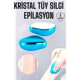 Cm Store Epilasyon Aleti Bacaklar Kollar Için Yıkanabilir Kristal Epilatör Tüy Silgi - Çok Renkli
