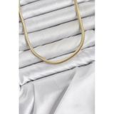 Cm Yassı Yılan Zincir Model 60 Cm Kadın Kolye - Ebj260701w44187