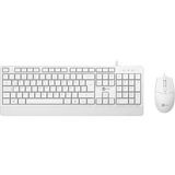 CM106 USB Kablolu, Qwerty Türkçe Dizilim Klavye, 1200DPI Optik Fare, Bilek Dinlendirme, Sağ ve Sol Elle Kullanılabilir, Evrensel Uyum, Türkçe Q Klavye & Mouse Set Beyaz