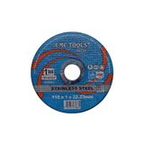 Cmc Inox Kesici Taş Spiral Taşı 115X1.0x22mm 10 Adet