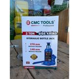 Cmc Tools 2 Ton Hidrolik Şişe Kriko 148-278 mm Araç Kaldırma Krikosu CMC8561