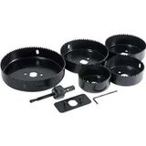 CMC Tools Cmc 5013 Ahşap Alçıpan Kartonpiyer Delme Panç Seti 8 Parça
