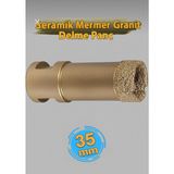 CMC Tools M14 Vakumlu Mermer Granit Seramik Delme Panç 35 mm