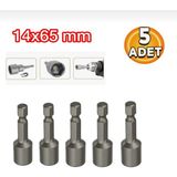 Cmc Tools Manyetik Somun Civata Trapez Çatı Vidası Sıkma Ucu Mıknatıslı 14X65 mm (5 Adet)