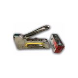 CMC Tools Mobilya Zımba Makinası, Krom, 5000'li Tel + Zımba Seti