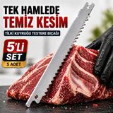 Cmc Tools Paslanmaz Çelik Tilki Kuyruğu Et Kemik Kesim Testere Bıçağı 30 cm