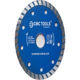 Cmc Tools Seramik Granik Turbo Elmas Testere Kesici Cmc 115 mm Kot 6040 - 115 x4,5 - Mavi