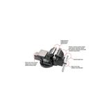 Cmc6903 Sabit Tezgah Mengene 125 Mm