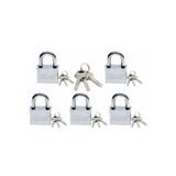 CMDoğal Cmc 5 Li Set Kilit Master Çelik Asma Kilit 60Mm Cmc Tools