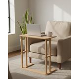 CMDWOOD Cmd Wood HEMPAM Laptop Masası-Çalışma Sehpası – Ergonomik, Dayanıklı & Çok Yönlü Kullanımı – Ofis & Ev İçin Çok Amaçlı MDF’lam ve Ahşap ayaklı - aynı - Meşe