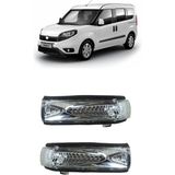 CME PARTS Fiat Doblo 3-4 2010-2022 Ayna Sinyali Takım 2 Adet Sağ ve Sol Kolay Montaj Özelliği