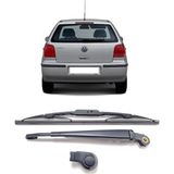 Cme Parts Volkswagen Vw Polo Hb 1994-1999 Uyumlu Arka Cam Silecek Kolu ve Süpürgesi Kapak Takım 6N0955707