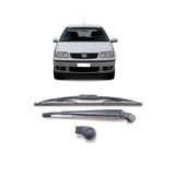 CMEPARTS Vw Polo HB Dürbün Göğüs 2000-2002 Uyumlu Arka Cam Silecek Kolu Ve Süpürgesi Kapak Takım 6N0955707