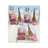 Cmf Fotoğraf Resim Albümü 15x21 Cm (6X8) 100'lük Eyfel Otobüs Desenli