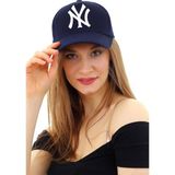 CMF Mugees Ny Cap New York Hiphop Şapka Modelleri - Standart - Lacivert