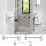 CMINGJ (3 Paket) Bebekler için Ayarlanabilir Dolap Kilitleri, Çocuk, Çocuklar ve Yeni Yürümeye Başlayan Çocuklar için Pencere Güvenlik Kilidi, Dolaplar, Kapı, Çekmece ve Buzdolabı için Uygun Güvenlik