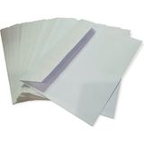 Cmk 11.4cm x 16.2cm Beyaz Mektup Zarfı Silikonlu Kendinden Yapışkanlı 50'li Paket
