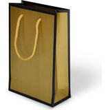 Cmk 26X40X8 Ip Saplı Lüks Karton Çanta -Mat Altın-