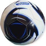 Cmk 3466 Dikişli Futbol Topu 320GR - Beyaz - Mavi - Siyah