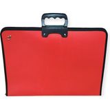 Cmk 37CM x 54CM Proje ve Resim Çantası - Kırmızı