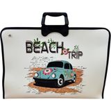Cmk Beach Trip Desenli Proje ve Resim Çantası 38CM x 55CM