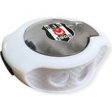 Cmk Beşiktaş Otomatik Kapak Çift Bıçaklı Lisanslı Kalemtraş - Beyaz