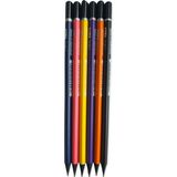 Cmk Black-Rite Kurşun Kalem Seti - 6 Adet - Renkli